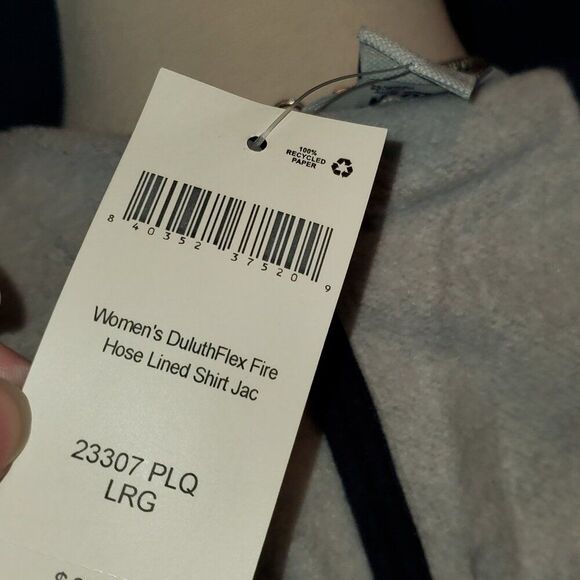 NWT Duluth Flex Fire Hose Lined Shirt Jacket - Desert Camo/Speckle - Size L 🔥 - Picture 8 of 10